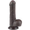 LoveToy SlidingSkin Gode Sliding Skin 12 x 3.7 cm Noir